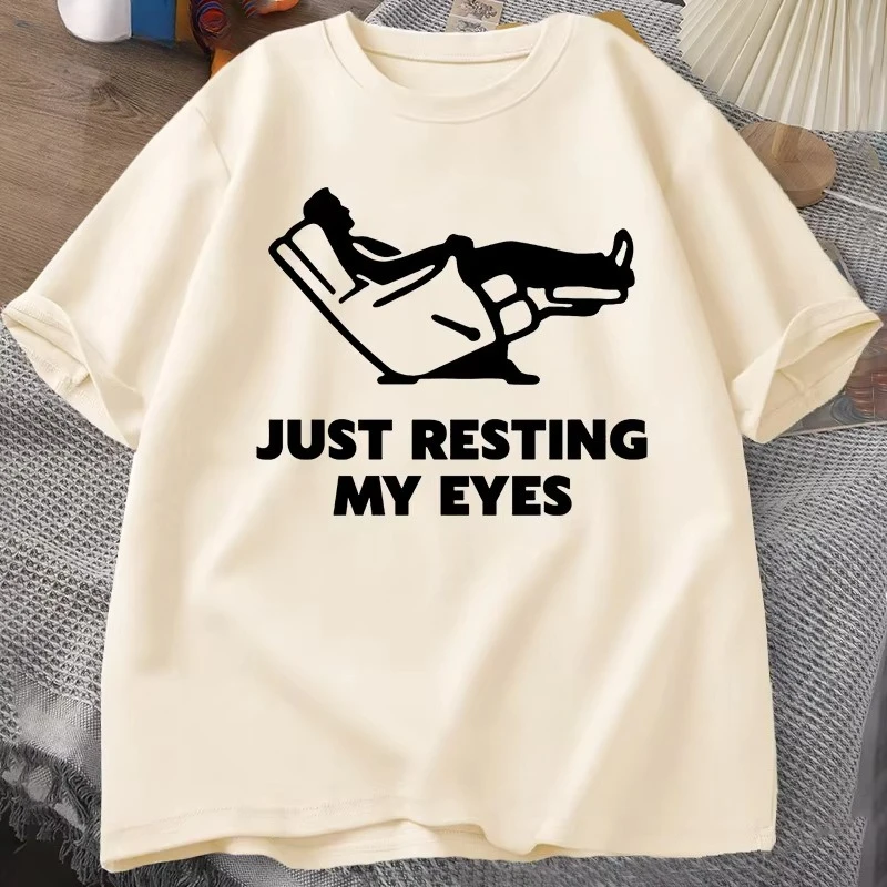 Just Resting My Eyes, Recliner, Tired Dad Shirt, Funny Dad Shirt, Funny Mens Shirt, Funny Father's Day Shirts, Nap Champ, Gag