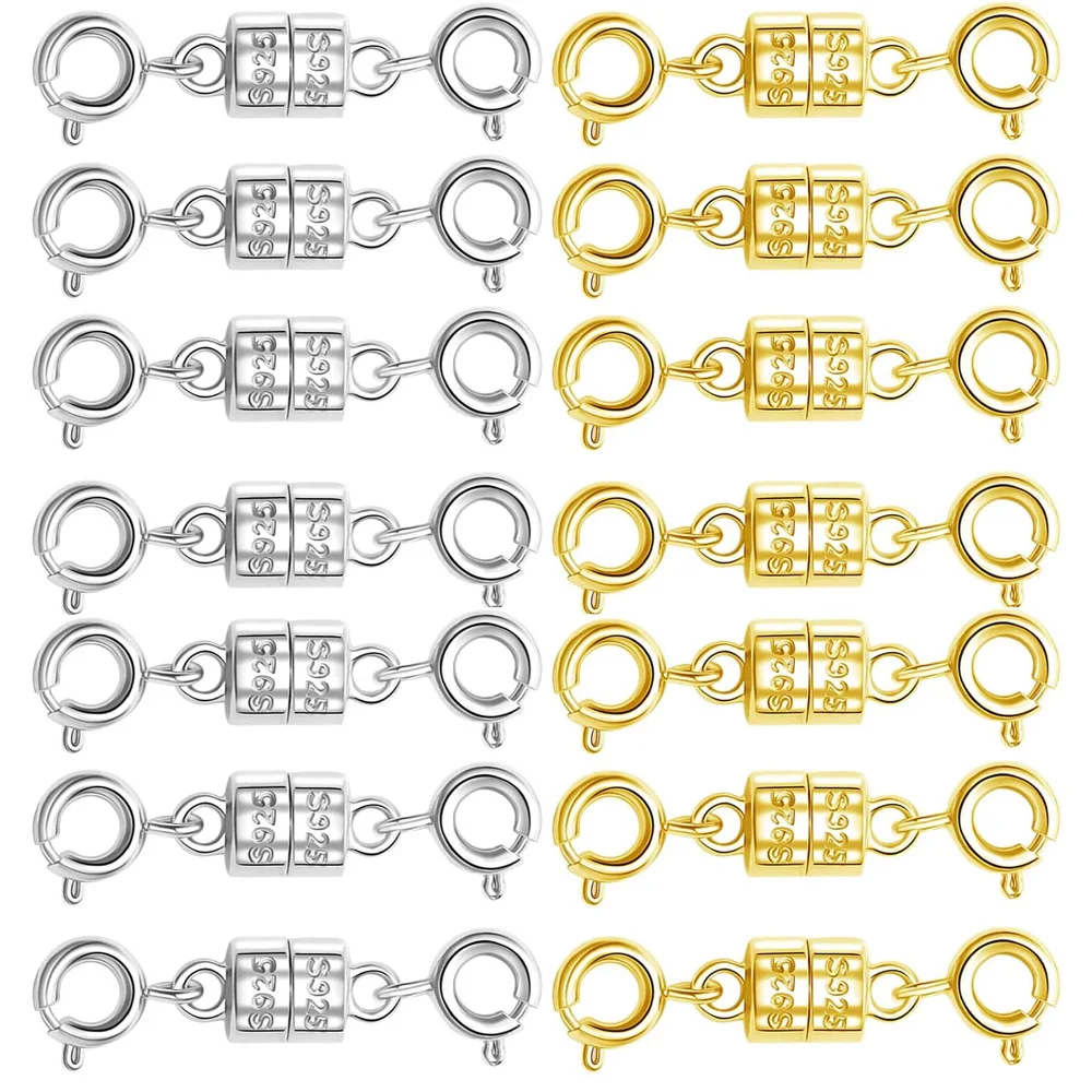 

Magnetic Necklace Clasps and Closures,Magnetic Necklace Clasp for Jewelry Making Supplies