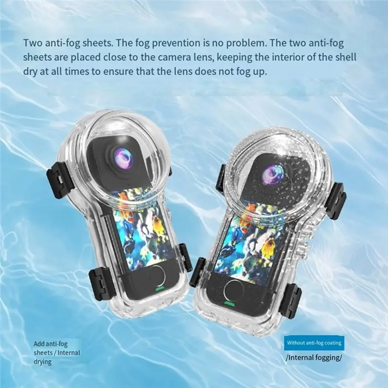 【FAST-SALE】For X4air Waterproof Housing Air Bubble Case For Underwater Protection Diving Shell Accessory