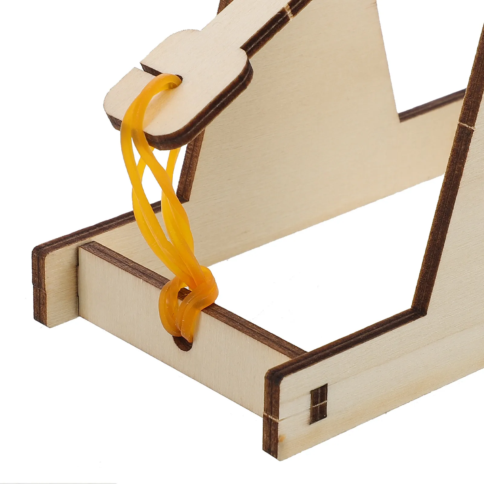 Kit de Catapulta de Madeira DIY para Crianças: Construa um Mini Trebuchete, Explore a Física, Ciência, Educação e Criatividade