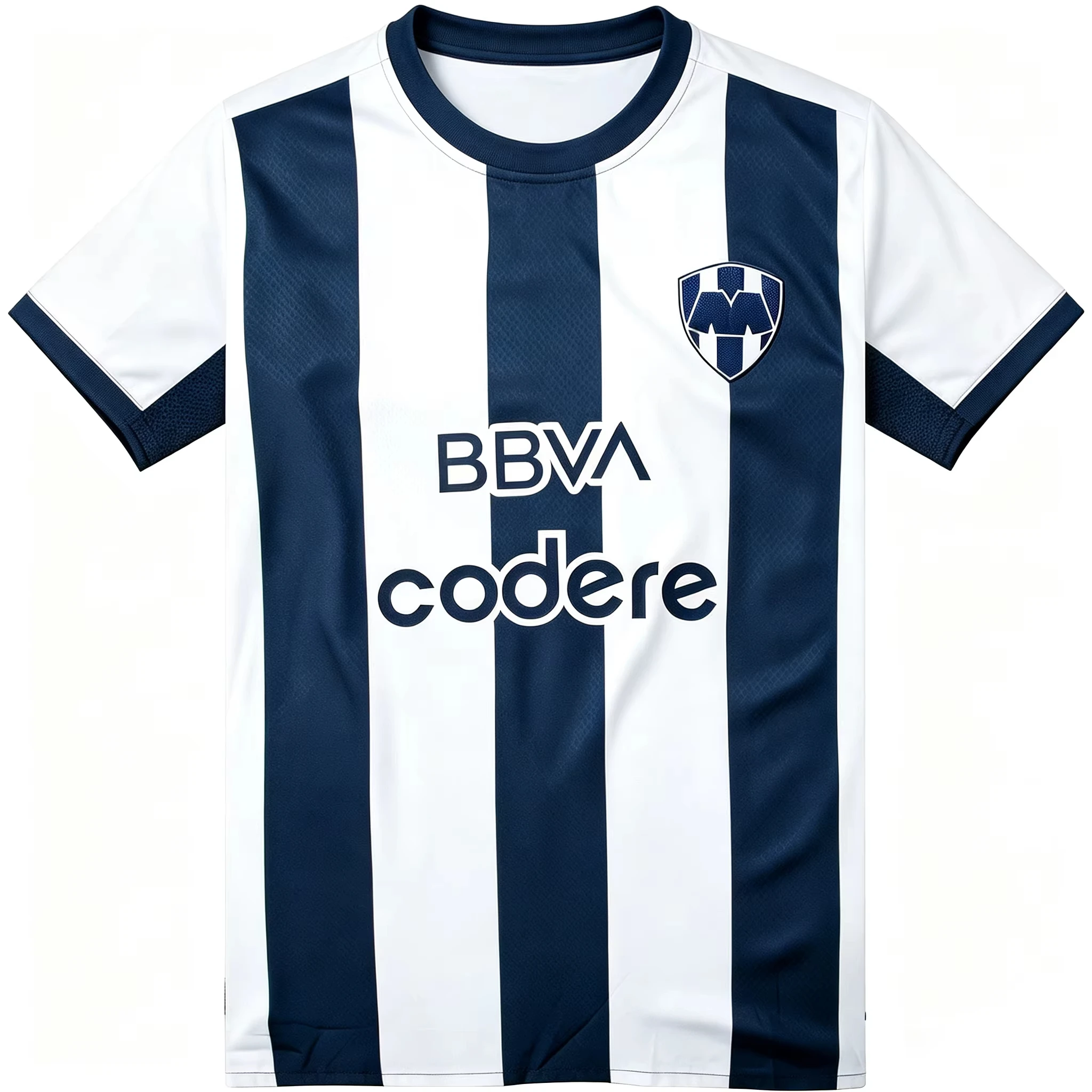 2026 Monterrey 3D Printed Football Jersey Men's Summer Quick Drying Breathable Short Sleeved T-shirt Family Matching Clothing