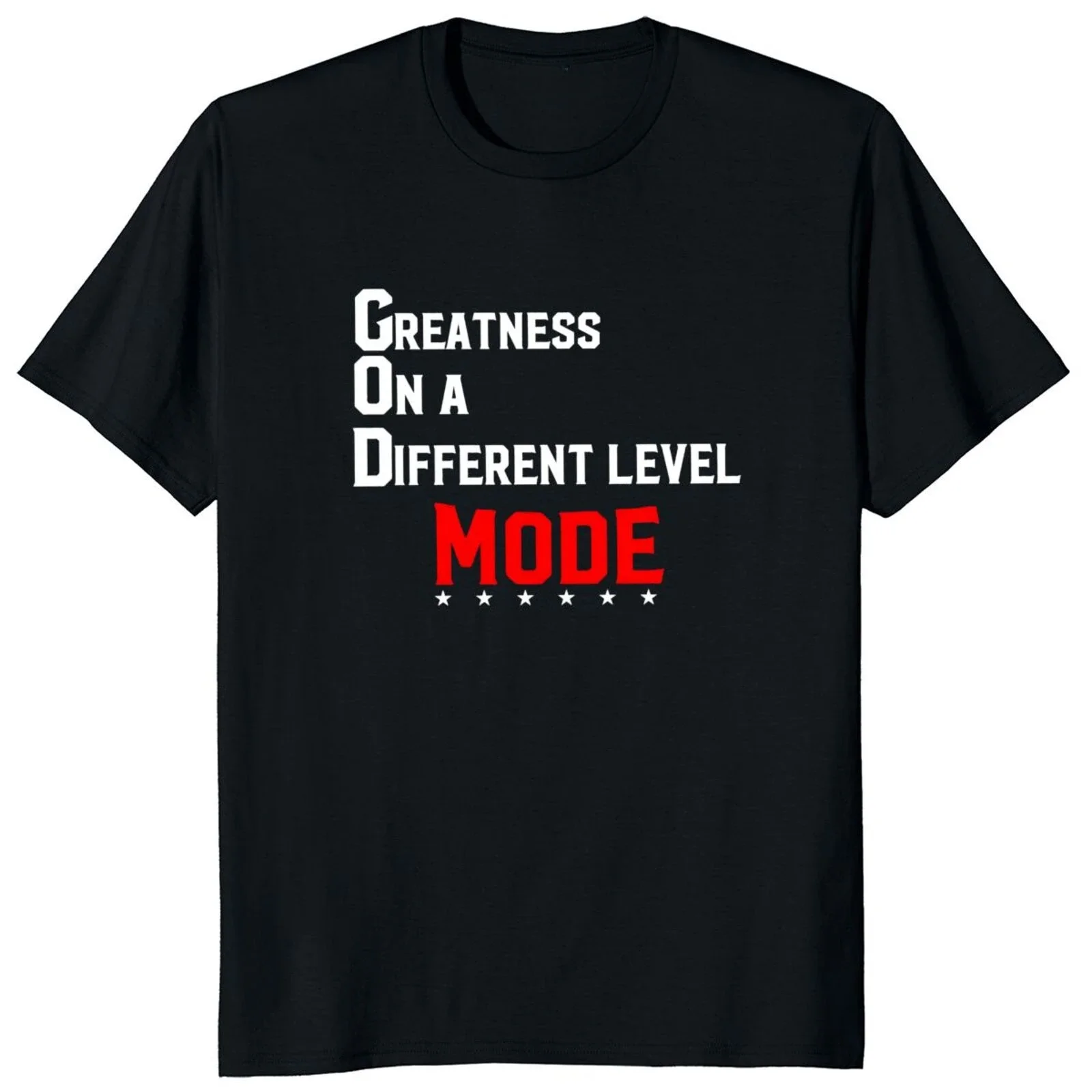 Homme Camiseta Greatness On A Offerent Level Mode T Shirt Professional Wrestling 2024 New Men's Tshirt