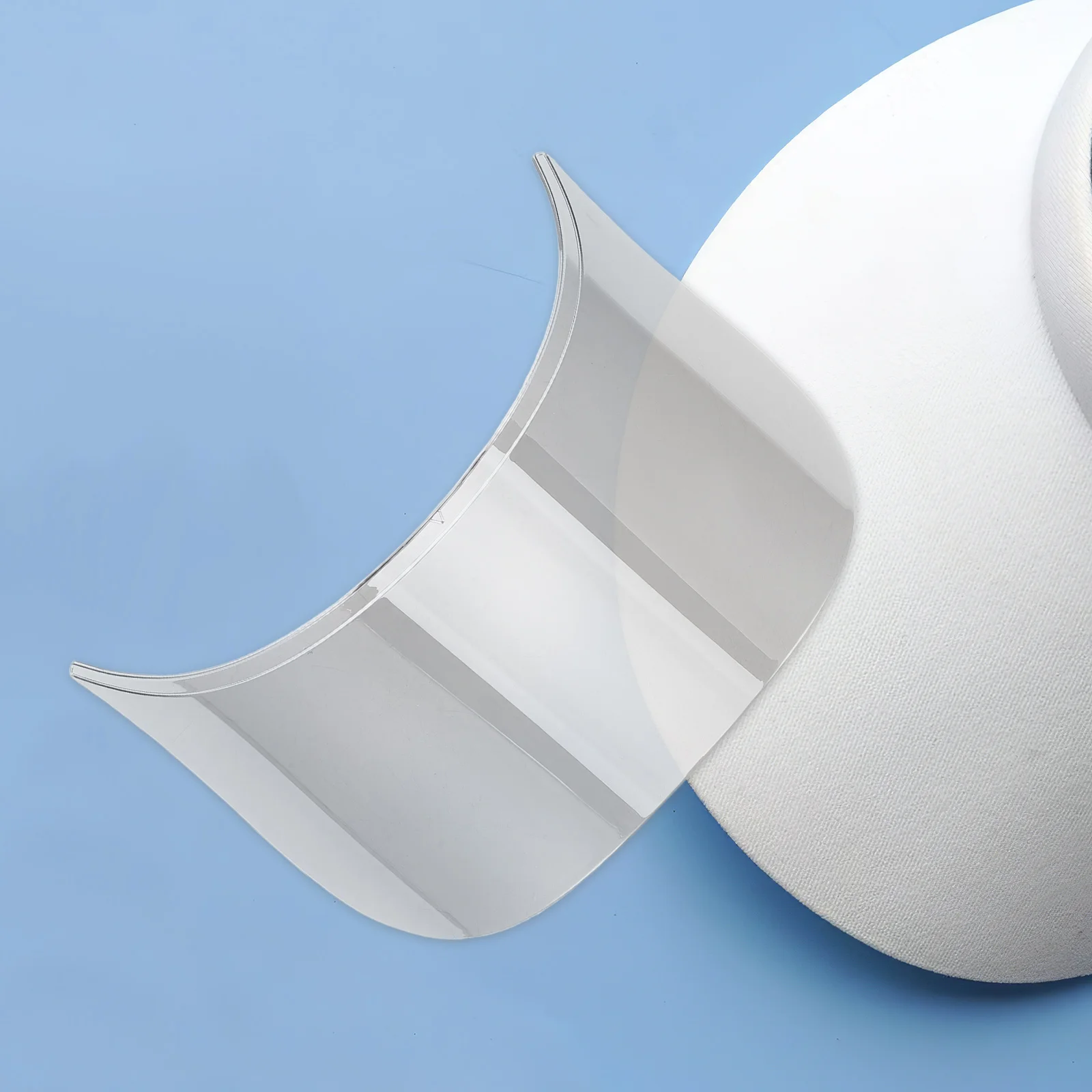 

Visor Hat Insert for Baseball Cap Brim Replacement Plastic Sunshade Uv Protection Wide Brim Outdoor Sports Yoga Running Tennis