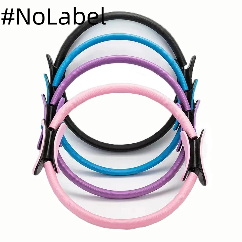 NoneLabelCollection Yoga Fitness Ring Circle Pilates Women Exercise Home Resistance elasticity Gym Workout Pilates Accessories