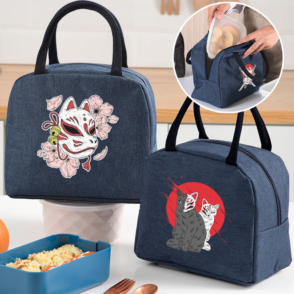 

Outdoor Waterproof Portable Travel Lunch Box Insulated Lunch Box Box Portable Picnic Bag Travel Insulated Canvas Bento