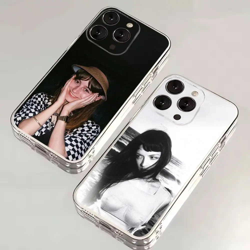 

Phone Case For iPhone 16,15,14,13,12,11 Plus,Pro,Max,XR,XS,Plus,E,SE4,Mini Transparent Singer USA F-Faye Webster Soft Cover