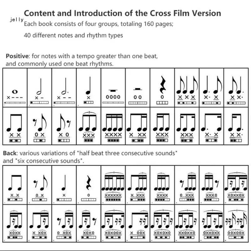 448C Music Practice Cards Rhythm Practice Notation Learn Rhythms Accurately at Homes