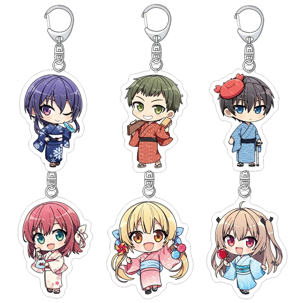 ATRI -MY DEAR MOMENTS Anime Acrylic Keychain Figures Atri Ikaruga Natsuki Cosplay Keyring Bag Pendant Accessories Decor Gifts