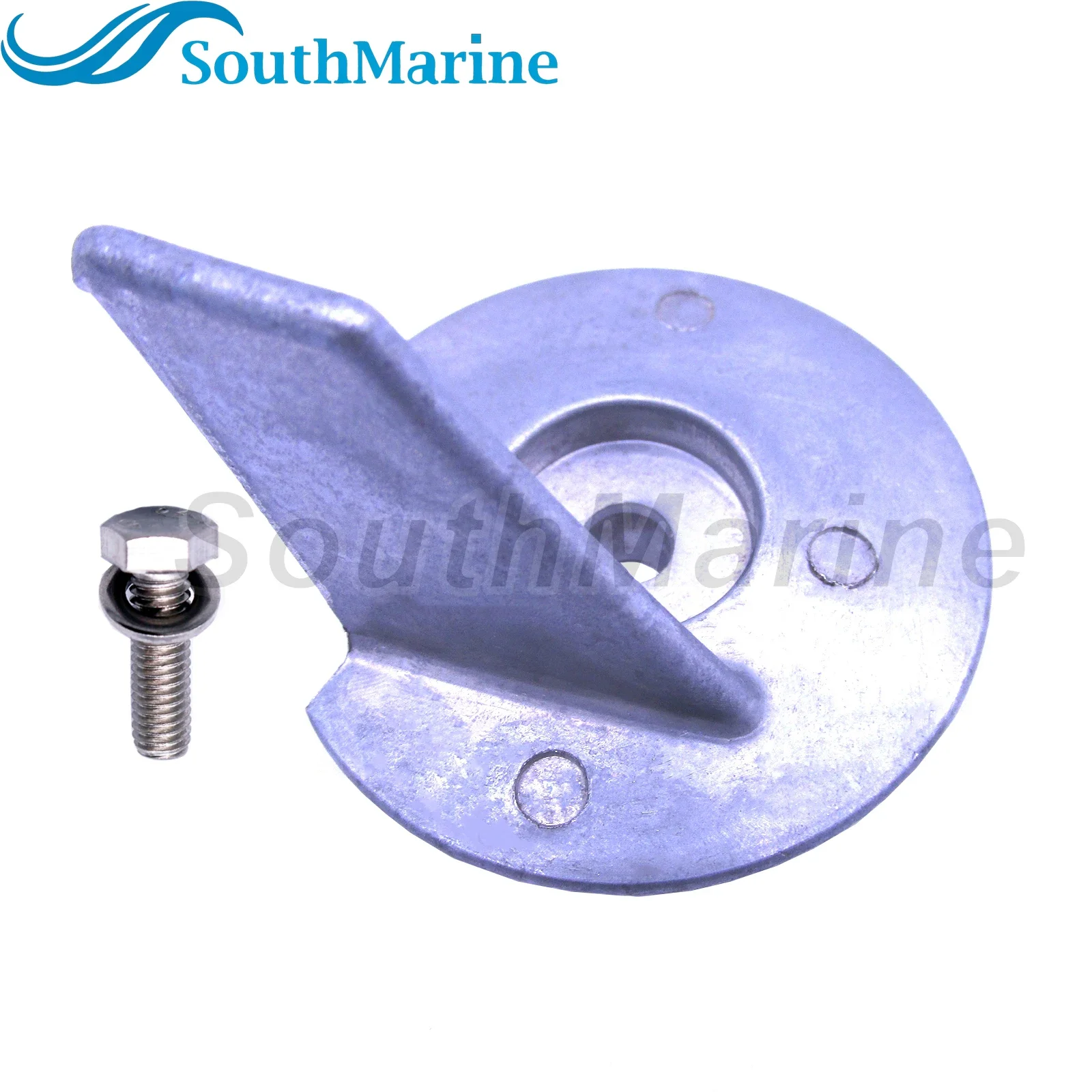 Boat Motor 3V1-60217-0 3V1602170 853762T01 Trim Tab Anode for Tohatsu Nissan Mercury Evinrude Johnson 6/8/9.8/9.9/15/18/20HP