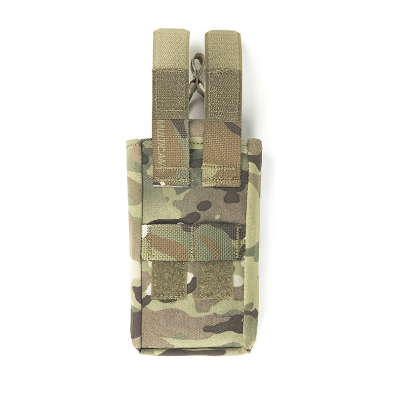 HSP STYLE Radio Pouch Tactical Gear Smg D3 THORAX CHICKEN STRAP PRC POCKET Molle Airsoft Equipment Accessories MC