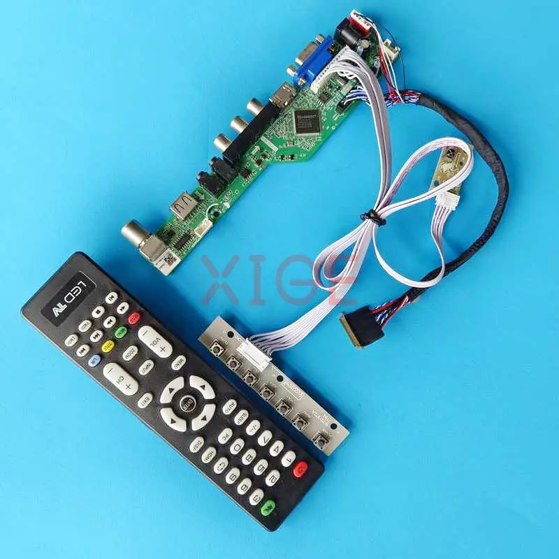 Kit DIY For N134B6-L02 N134B6-L04 40-Pin LVDS 1366x768 Analog TV 13.4