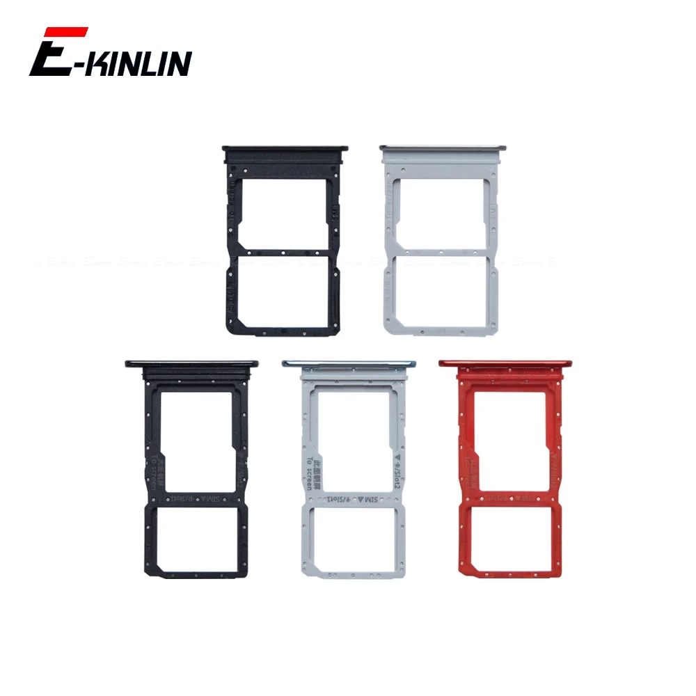 Sim Micro SD Card Socket Adapter Container Connector Holder Slot Tray Reader For HuaWei Honor X8 X8a 4G 5G