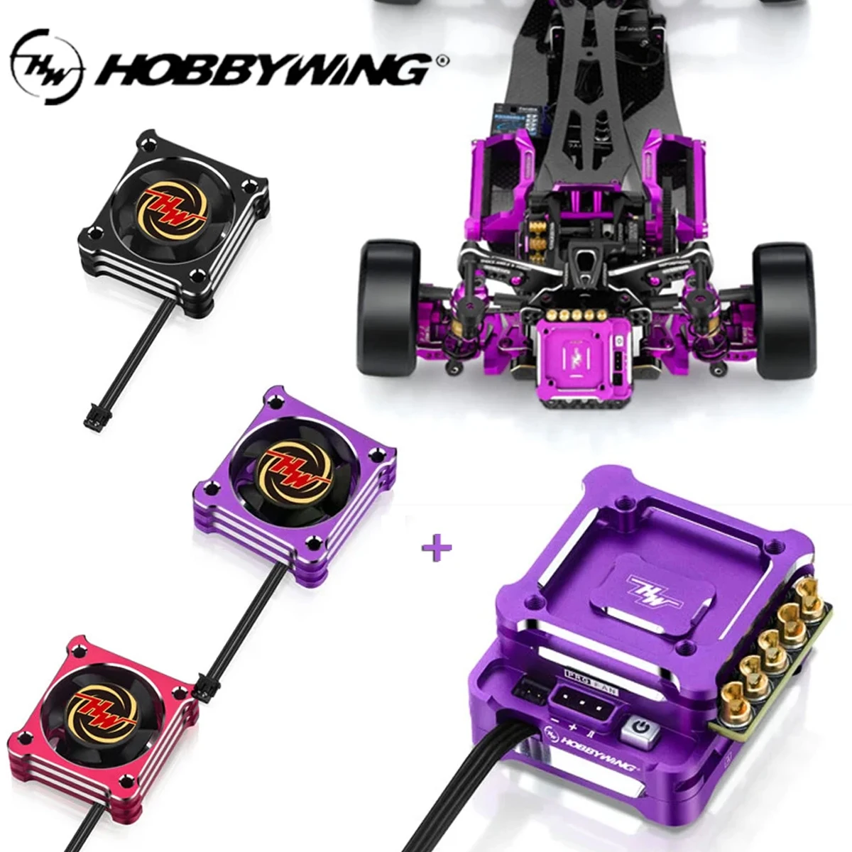 

HobbyWing XeRun XD10 PRO 100A ESC Электронный регулятор скорости 2S LIPO Встроенный режим переключателя BEC для 1/10 RC Drift Racing Car