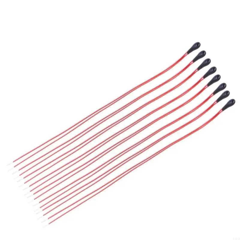 2025 New Pack Of 10 Thermistor Resistors with Enameled Wire Small for Precise Senses
