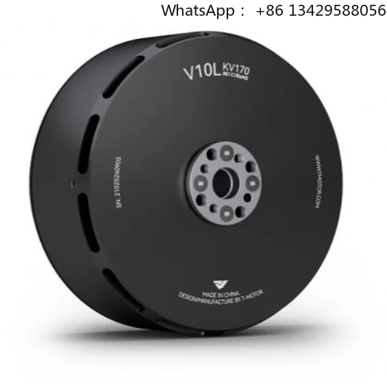 V10L KV170 12S Wholesale Powerful 9000W IE4 Efficiency 5888 RPM Brushless Permanent Magnet Waterproof Vtol Drone Electric Motor