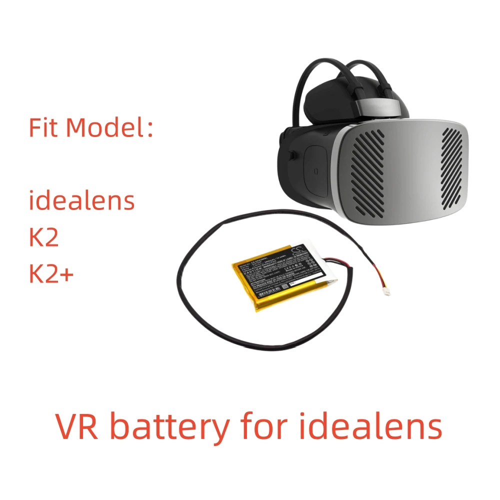 

CS Li-Polymer VR battery for idealens.3.8V,3800mAh,K2 K2+ 904764P