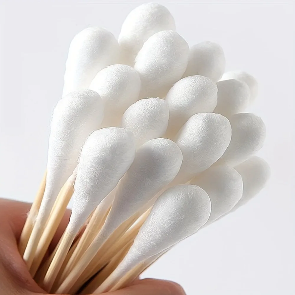 

50pcs Cotton Tipped Applicators with Large 15cm Diameter Swab for Cleaning,Tattoo,beauty,Large Round Long Cotton Swabs 10 Inch
