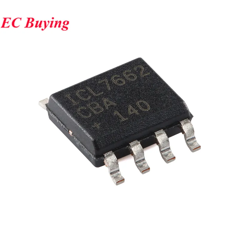 ICL7662CBA SOP-8 ICL7662 SOP8 ICL7662CBA+T CMOS Voltage Converters IC Chip New Original