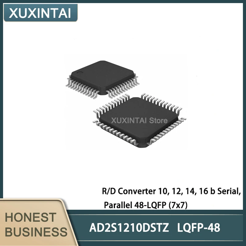 5Pcs/Lot   New Original AD2S1210DSTZ AD2S1210  R/D Converter 10, 12, 14, 16 b Serial, Parallel 48-LQFP (7x7)