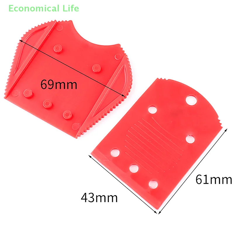 Plastic Glue Remove Tool For Digitizer Lcd Display Screen Three-hole Razor Blade Painting Scraper Holder Double-sided