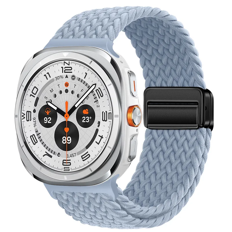 Magnetisches Armband für Samsung Galaxy Watch Ultra 47mm Correa Nylon Loop Armband für Samsung Galaxy Watch Ultra 2 Band Zubehör – Detail 4