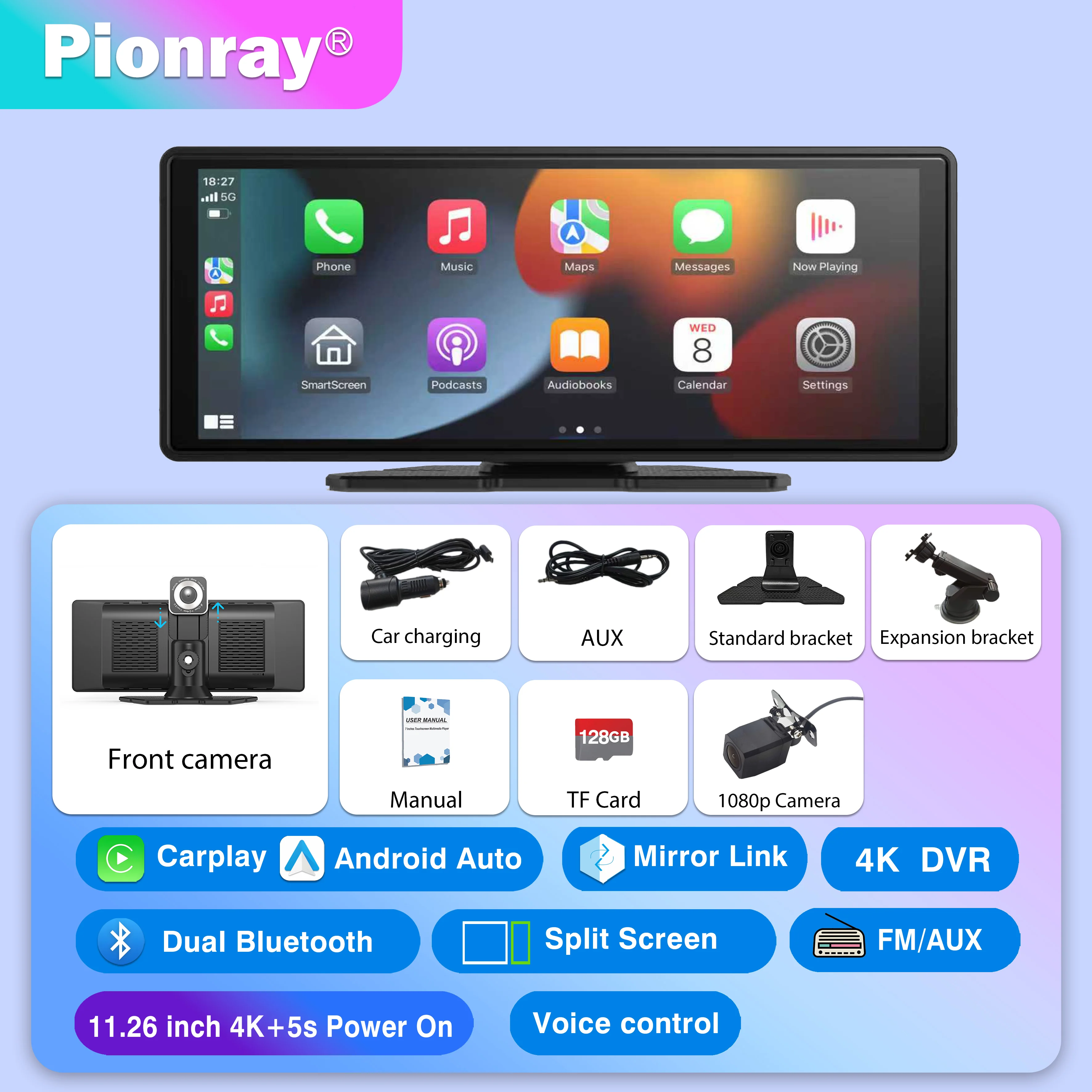 Dual-camera version + 64GB card