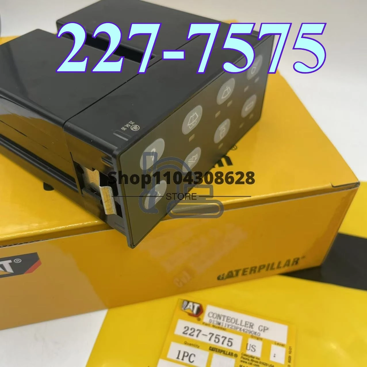 227-7575 2277575 High Quality Control Panel E312D E320D Head Lamp Wiper Controller for 312D 320D