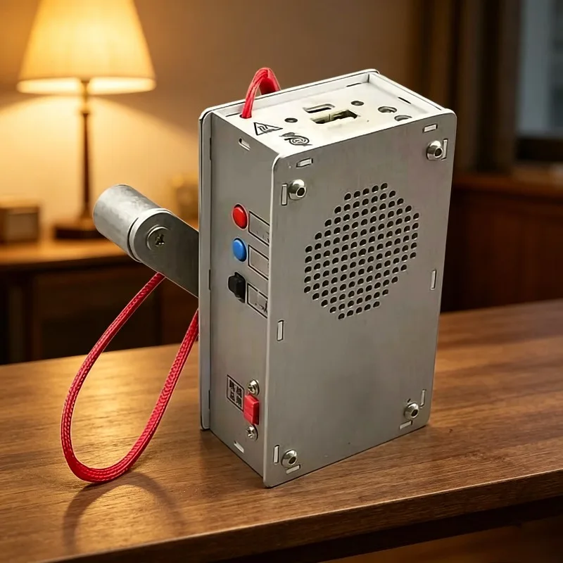 Portable Emergency Hand-crank Generator Radio Flashlight Igniter USB Charger Survival Outdoor Camping Multifunctional