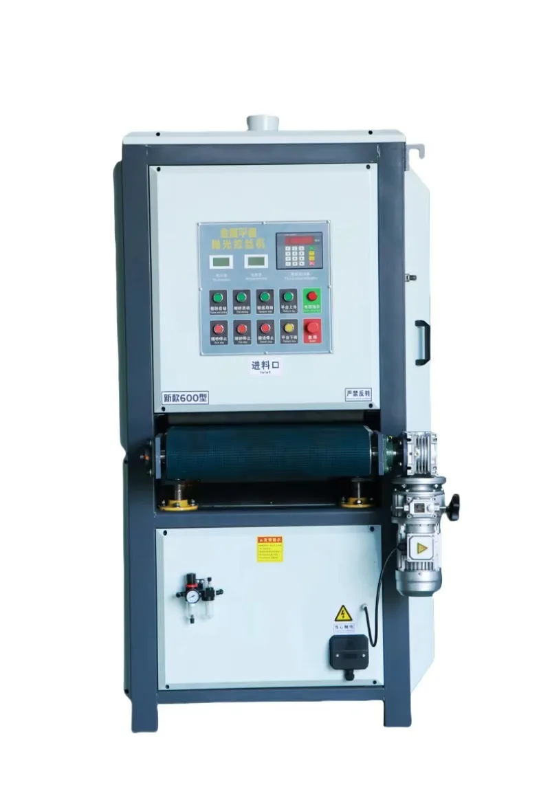 400mm Wide Belt Sanding Machine Motor Engine for Metal Deburring Dross  Calibrating Dimensioning Edge Radiusing Finishing