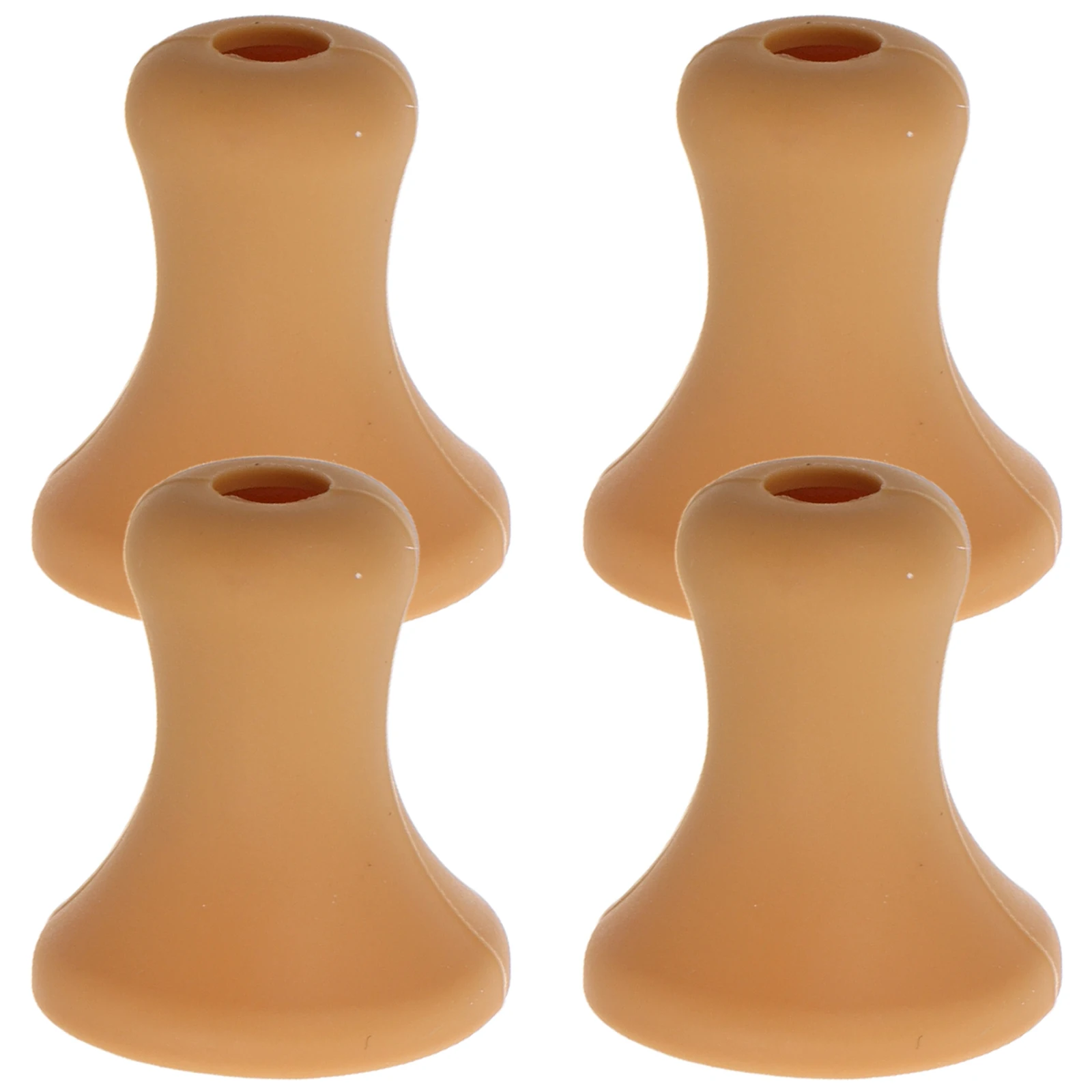 

4pcs Silicone Cucurbit Flute Mouthpiece Replacement Shield Protective Tip Universal Guard Cap Durable Musical Instrument Cover