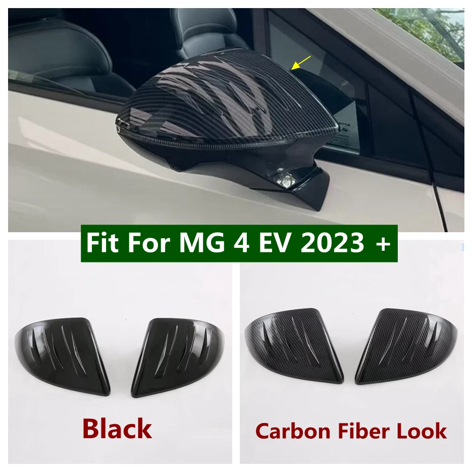 

Outside Door Rearview Mirror Decoration Protector Shell Cover Housing Cap Trim Fit For MG 4 EV 2023 2024 Car Accessories