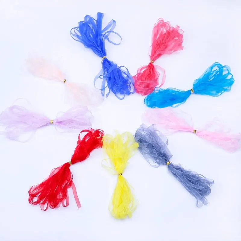 10meters 6mm/10mm Chiffon Transparent Organza Ribbon Gift Packaging DIY Handmade Bow Accessories Sewing Wedding Party Christmas