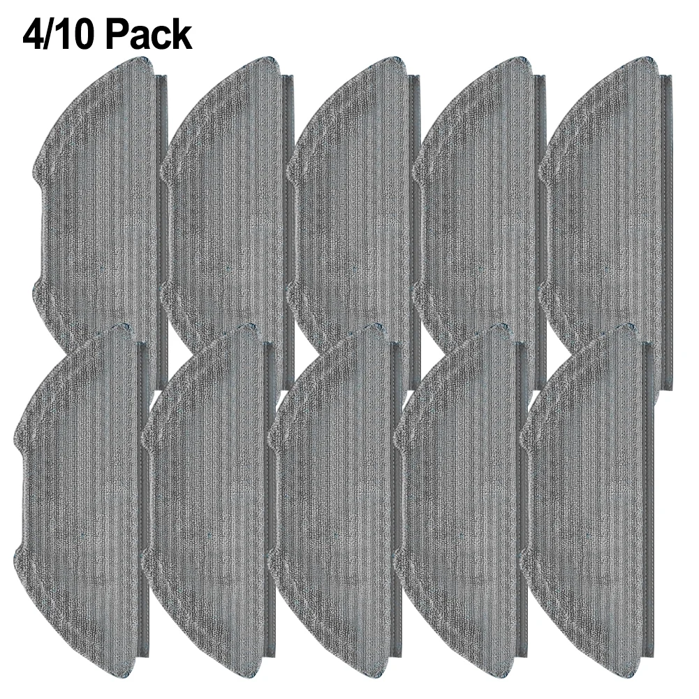 4/10pcs Mop Cloth Accessories For Airrobo GT21 Robot Vacuum Cleaner Replacement Parts Microfiber Mop Pad