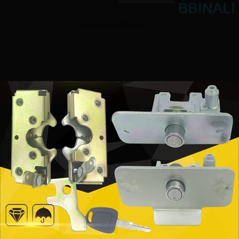 

Блокировка ящика для инструментов, блокировка задней крышки, блокировка аккумуляторной коробки, замок для Daewoo Doosan DH5560, аксессуары для экскаватора