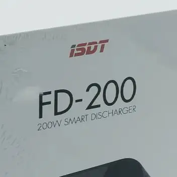 Original ISDT FD‑200 RC Smart Discharger 200W 25A 2‑8S LiPo Battery Discharger With Bluetooth APP Control For RC FPV Multirotor
