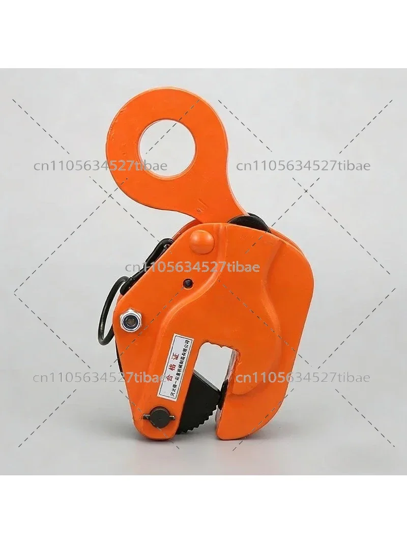 Steel Plate Lifting Clamp Vertical Plate Clamp CDH Type 1T 2T 3T 5T 10T Die Forged Lifting Pliers