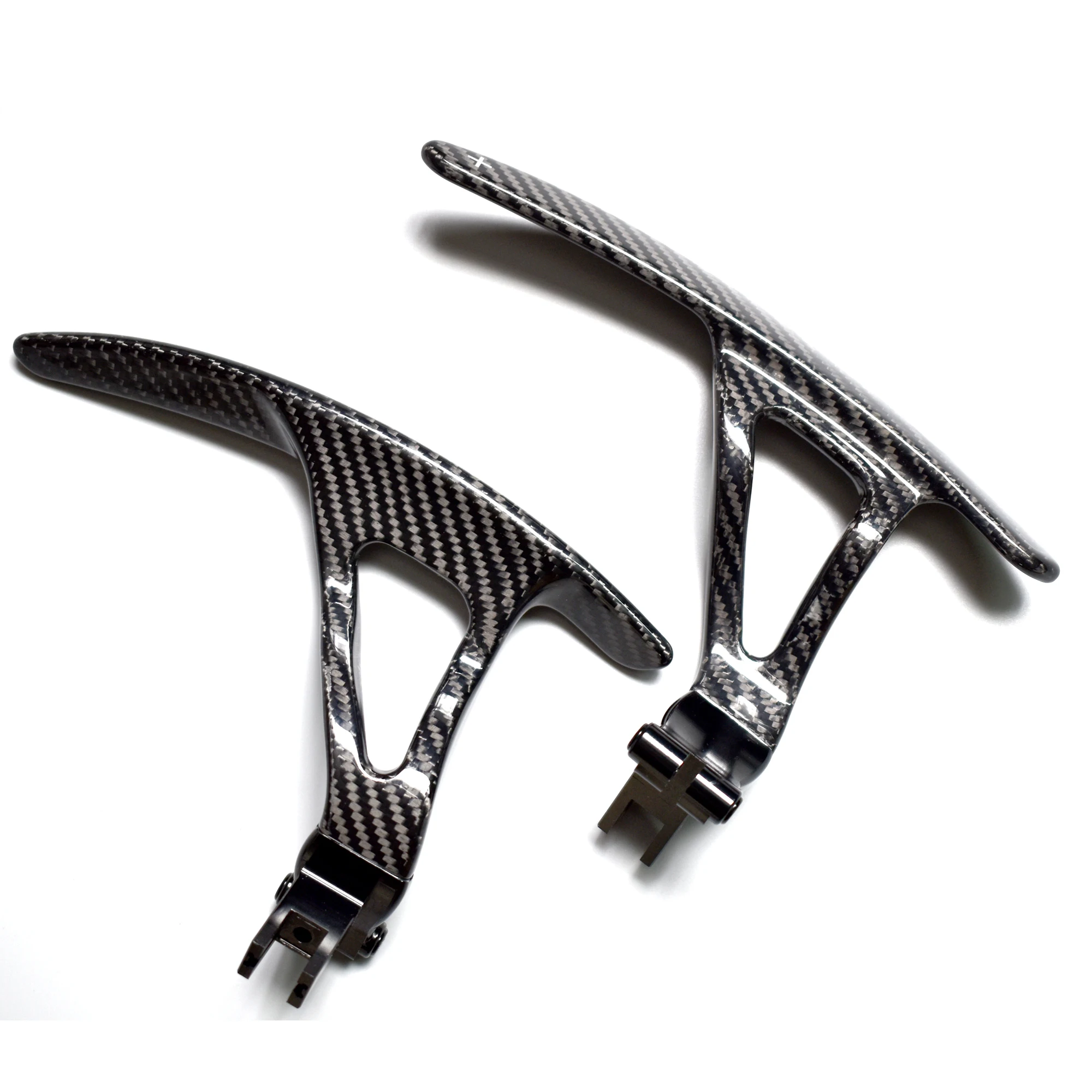Dry Carbon Fiber Paddle Shifter for 2008 2009 2010 2015 2016 GT-R R35 DBA EBA Steering Wheel Shift Paddles