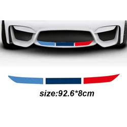 1Set Front&Rear Car Stickers for BMW M3 M5 E36 E39 E46 E60 E61 E64 E70 E71 E80 E85 E87 E90 E83 for Bmw Accessories