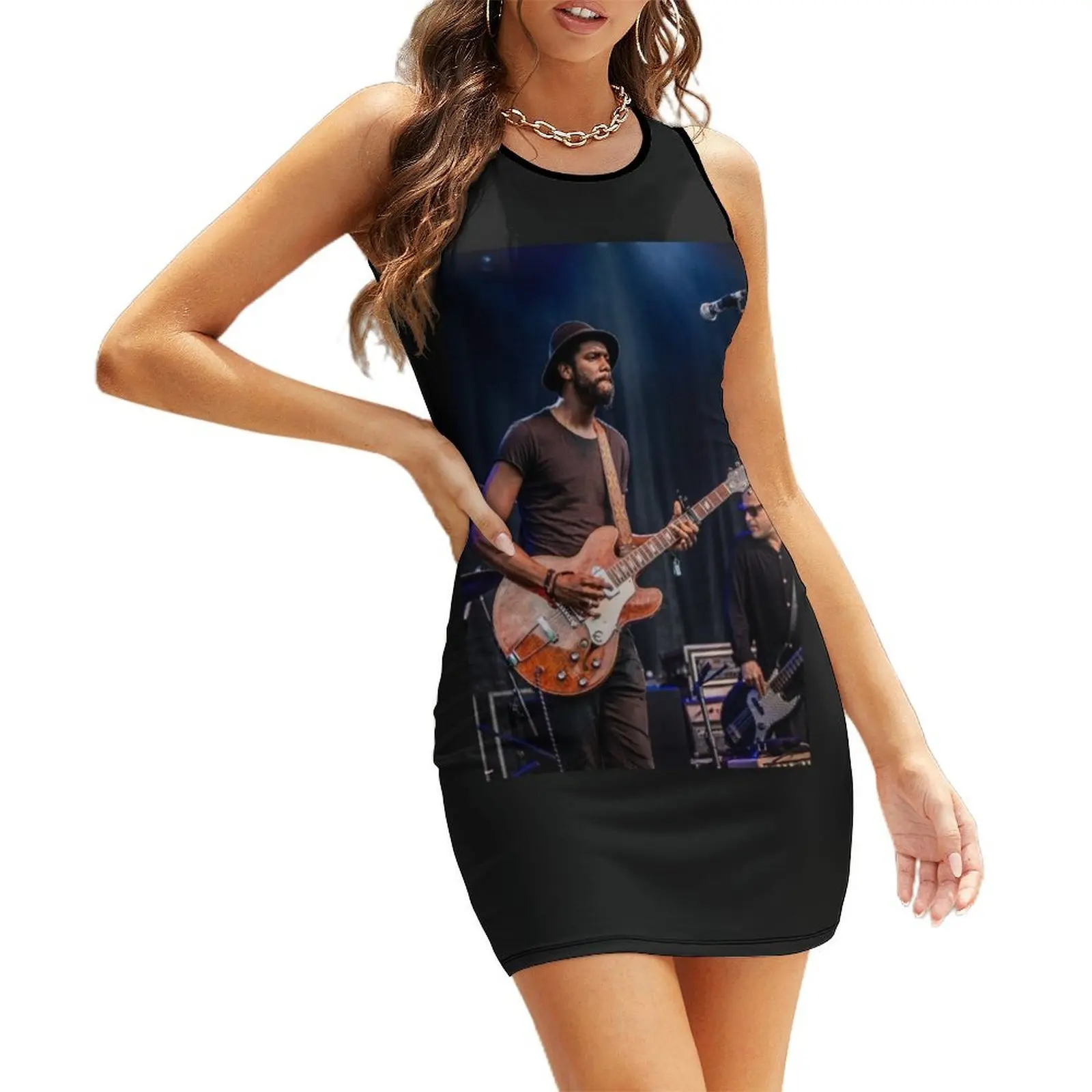 

Gary Clark Jr Sleeveless Sundress summer dress daily dresses with long sleeves summer dress womens 2025