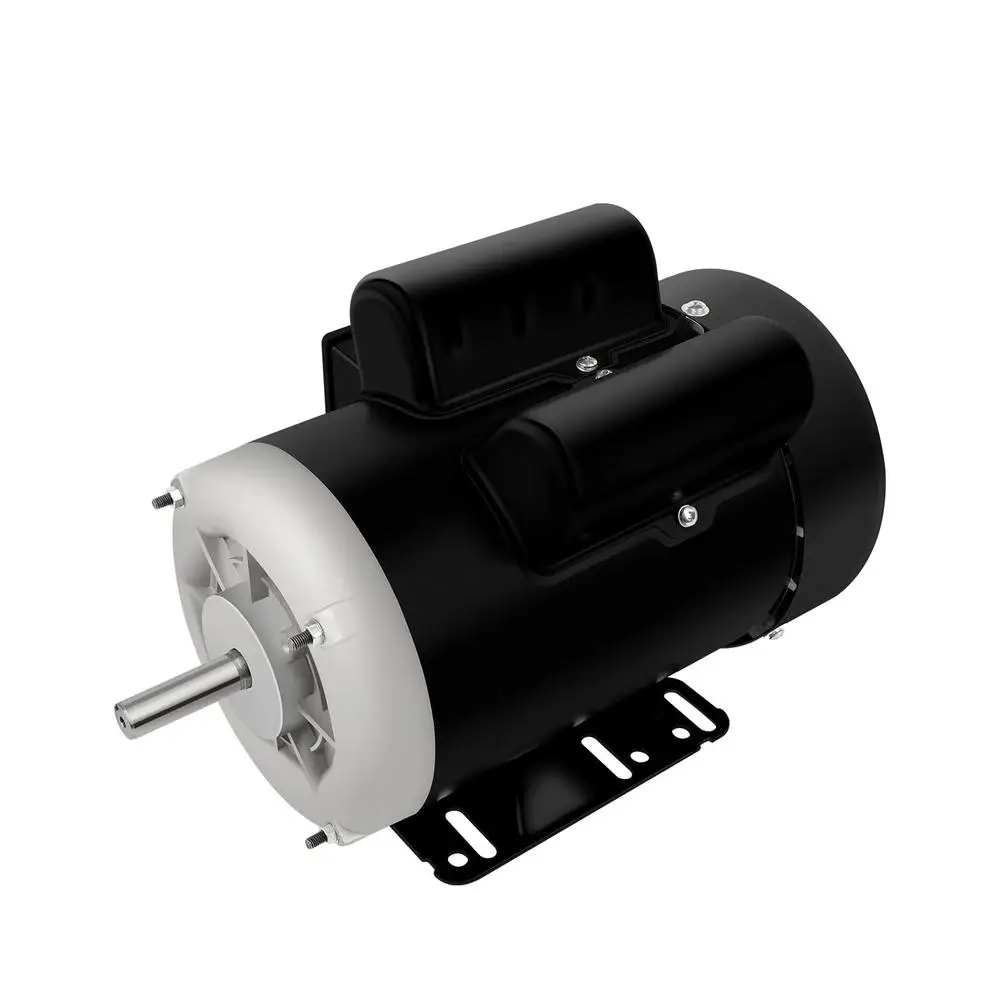 2 HP محرك كهربائي أحادي الطور 3450 دورة في الدقيقة TEFC مزرعة واجب CW CCW 115230V 56 إطار 58 رمح قطر بالوعة الحرارة