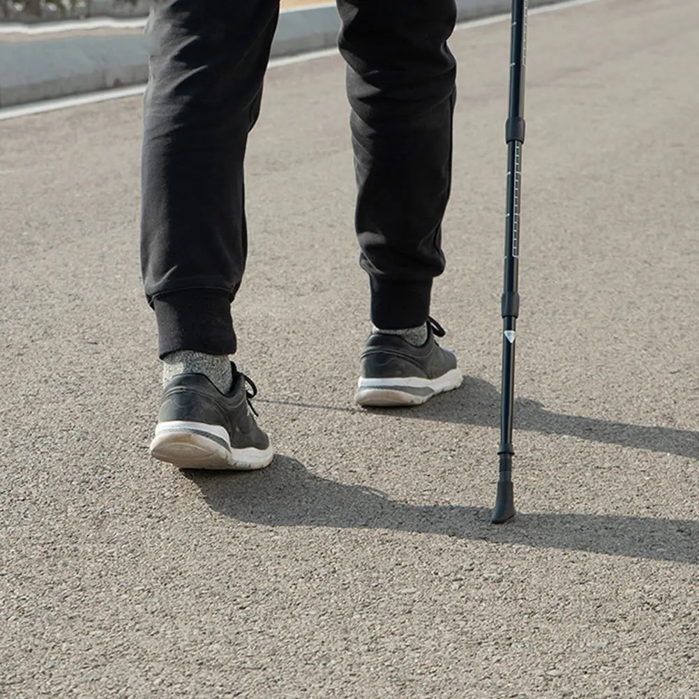 

5 Pcs Alpenstock Accessories Walking Stick Thickened Pole Tip Rubber Tips Head Hiking Poles Feet Protectors Travel
