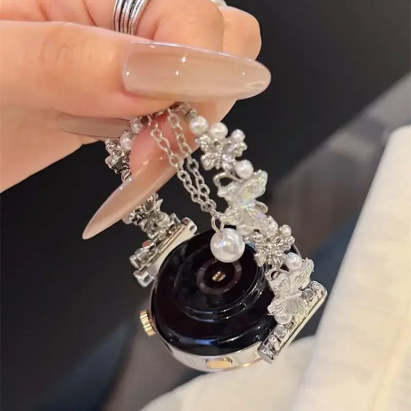 

Butterfly Pearl Bracelet suitable for Huawei GT5/GT5 Pro/GT4/GT2/3/4 22mm/20mm/18mm watch straps