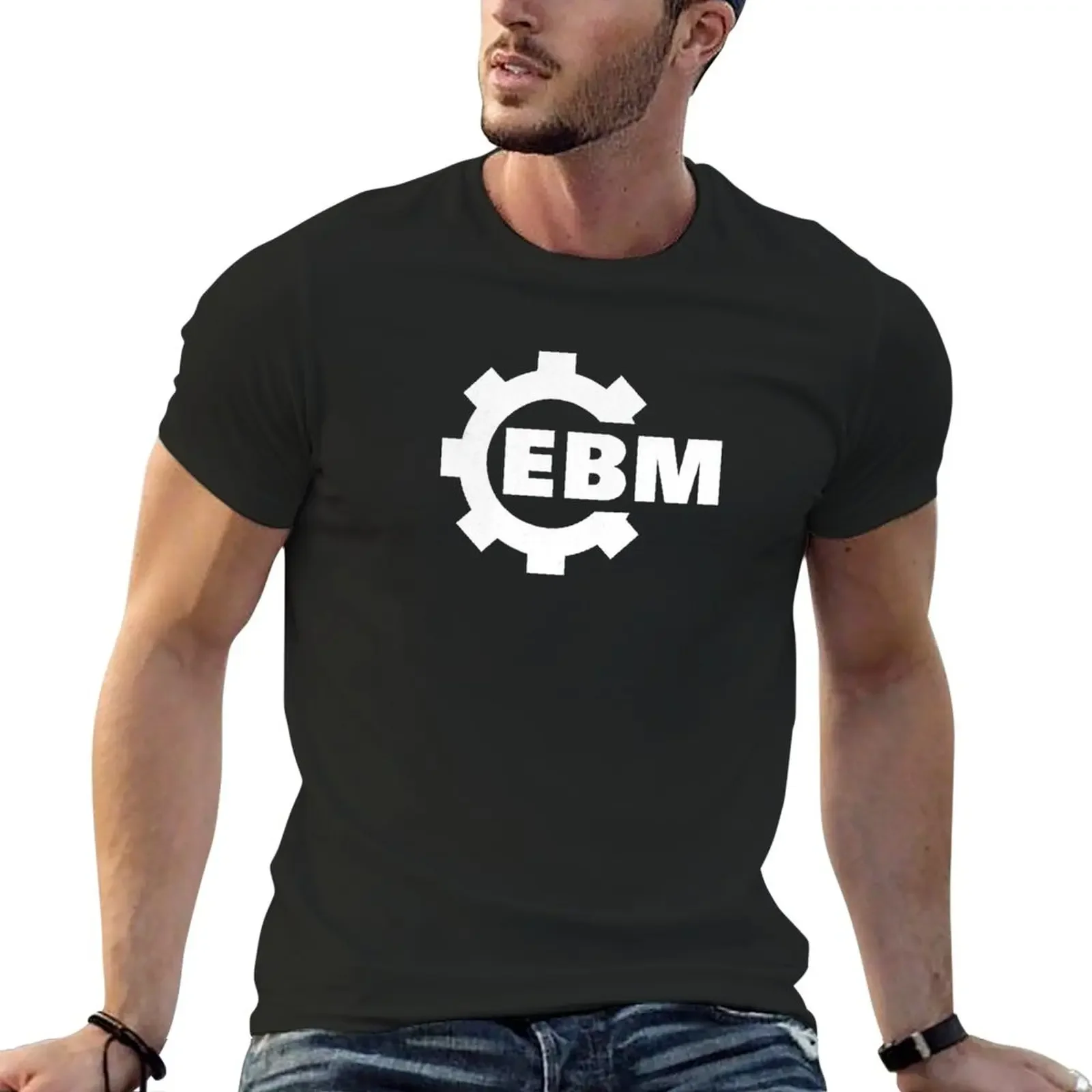 

New EBM Techno Dark T-Shirt oversize t-shirts man shirts graphic graphic t shirts plain t shirts for men pack