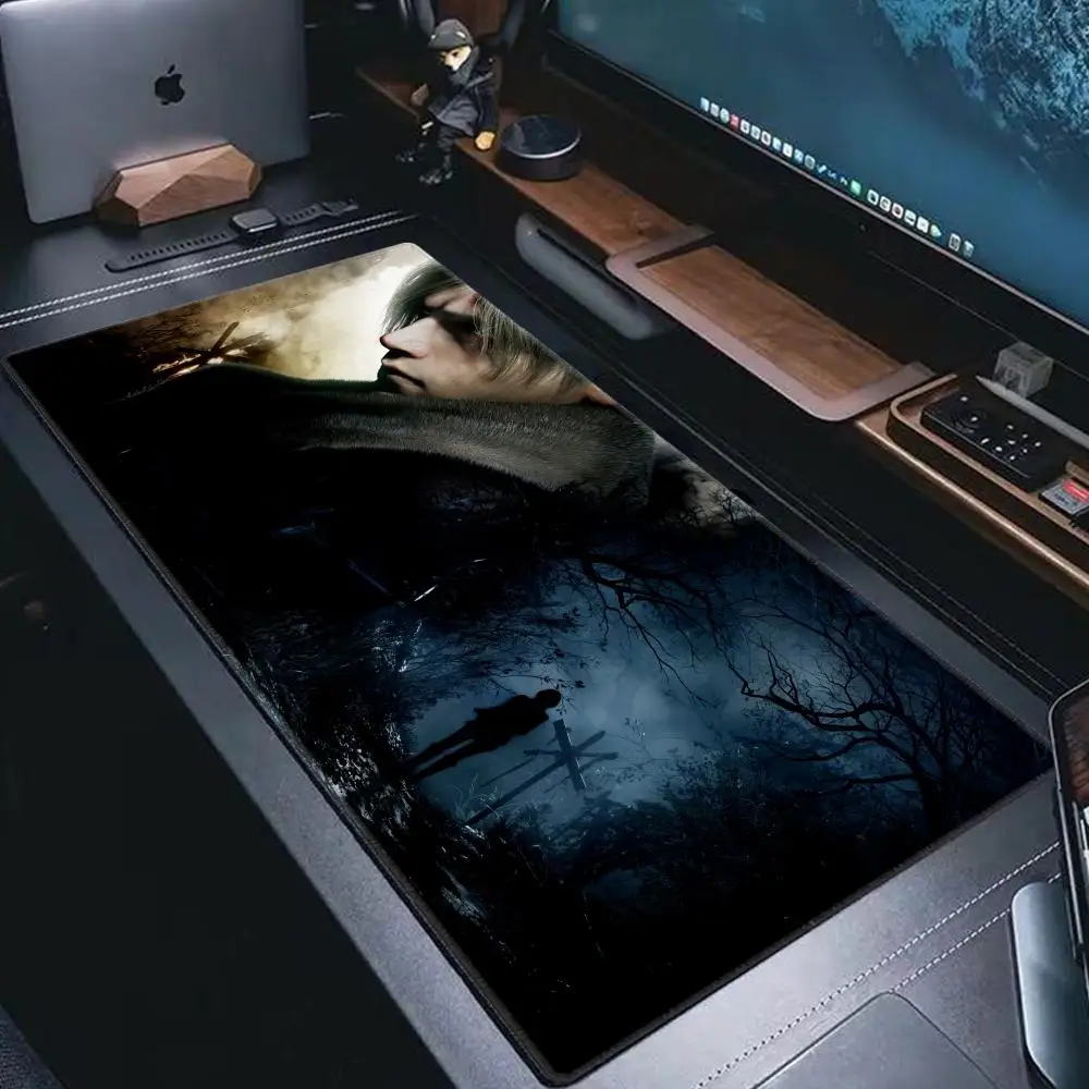 Mouse Pad Ergonomic Mouse Pads Desktop Accessories Oversized Kawaii Art Gaming R_resident_Evil_4 Large XXL Gamer Mousepad 90x40