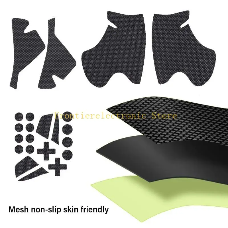 

G8DB Wireless Game Handle Grips Sticker Classical Version for Controller Silicone Stickers Protector Stickers Skin Grip Tape