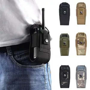 Taktische Walkie -Talkie -Tragetasche, Mollle Radio -Beutelhalter, tragbare Tasche, Outdoor -Jagd, Sport -Tailentasche, Holster Interphone 6 Hauptverkaufsfunkabdeckung - №6