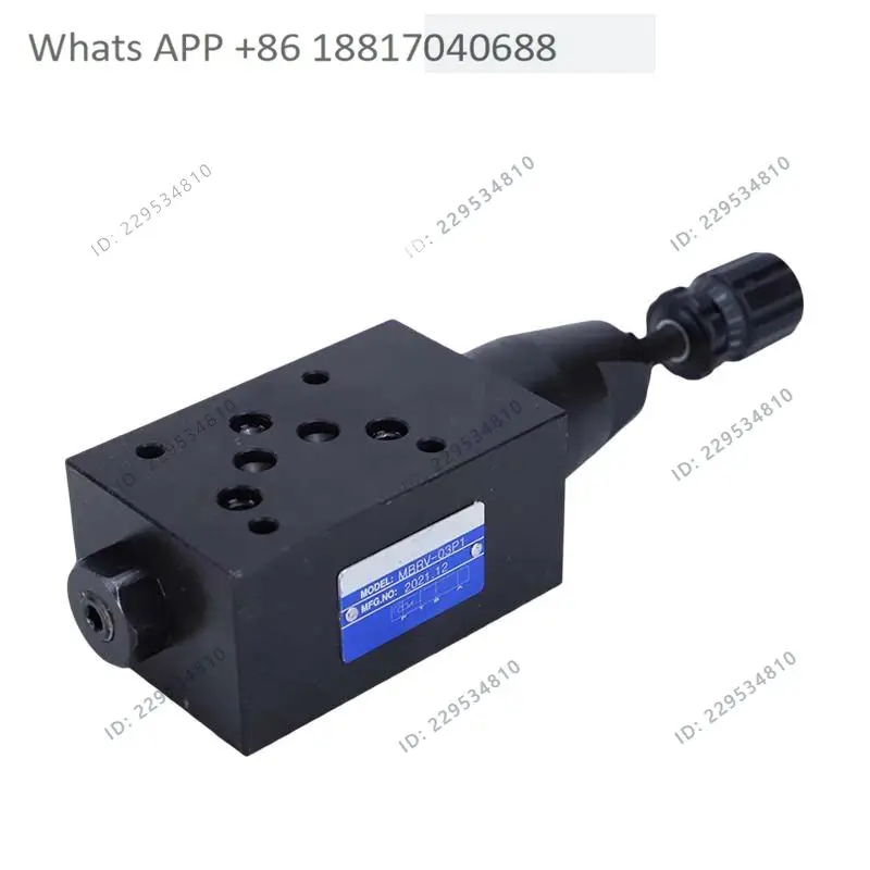Stacked Pressure Reducing Valve MBRV-02P1  MBRV-02P-2 MBRV-02P-3   Hydraulic Valve