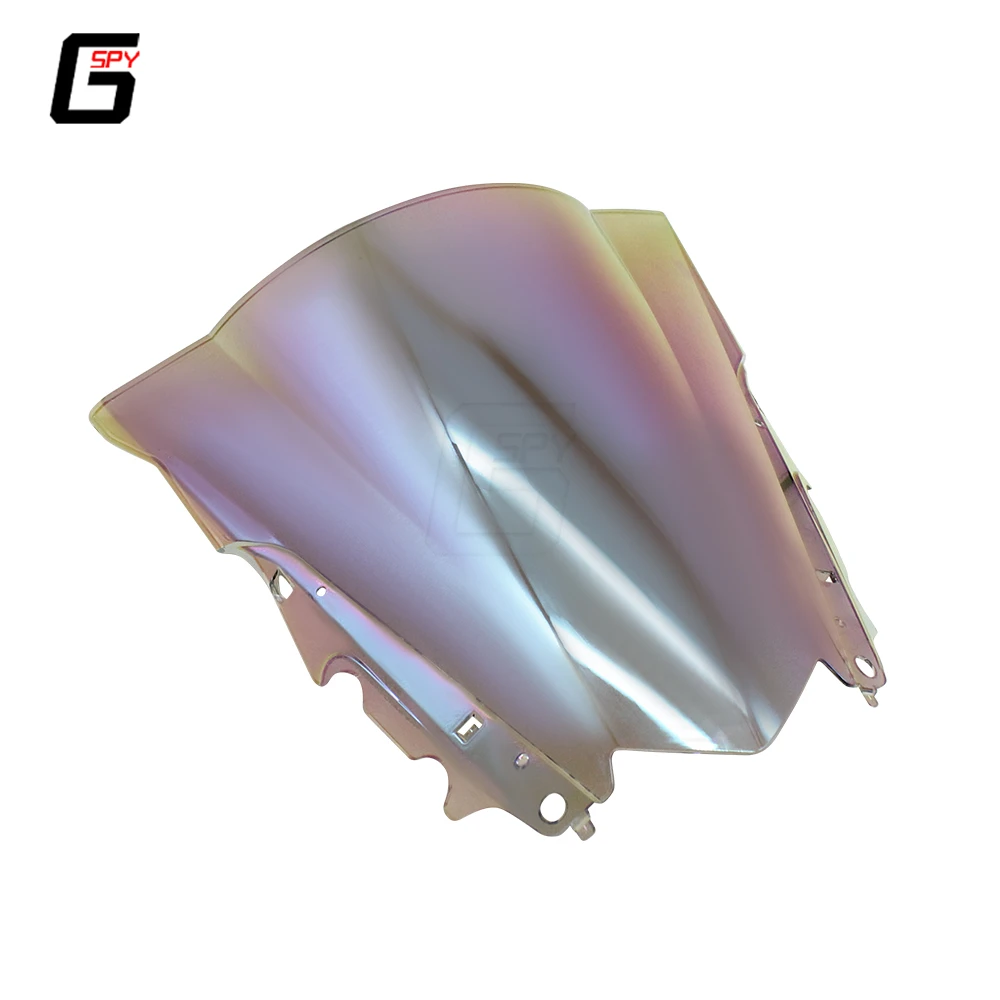 Motocycle Windshield Windscreen For Yamaha YZF R25 R3 YZFR25 YZFR3 2013-2018 Wind Shield Double Bubble Deflector Protector Cover