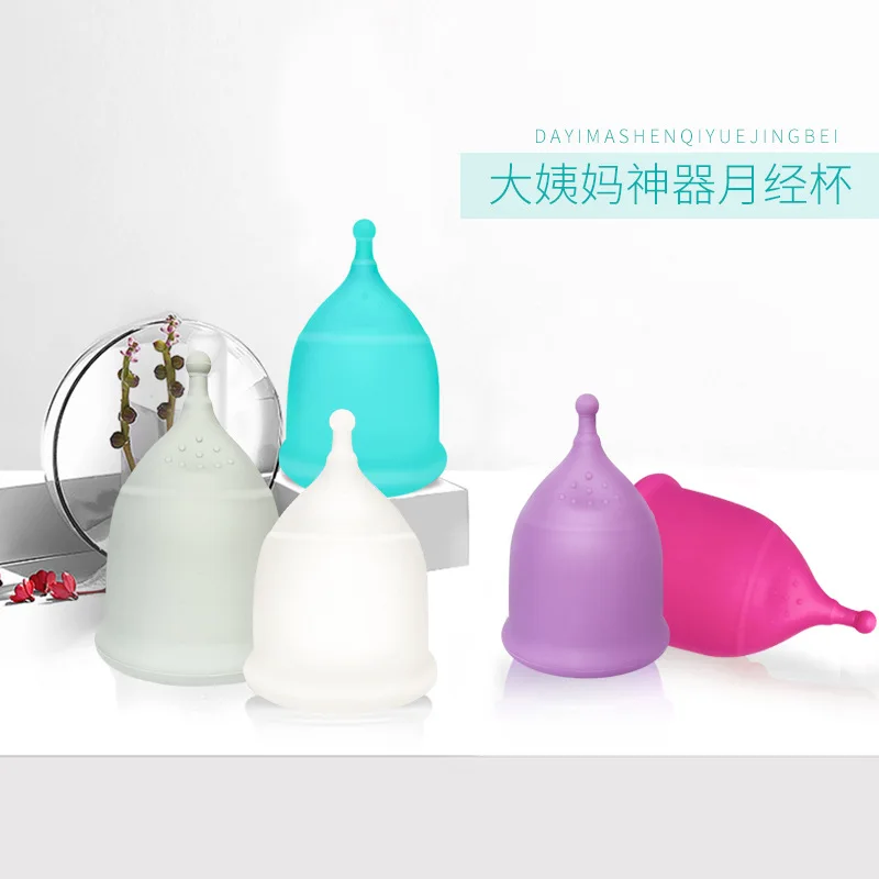 Soft Menstrual Cup Silicone Copa Menstrual Gobelet Reutilisable S M and L Sizes Coletor Menstrual Coupe Menstruelle Femme