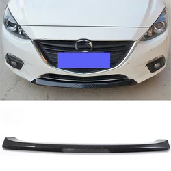 CEYUSOT For OLD Mazda 3 Front Bumper Trim Strip 2014 2015 2016 Mazda3 M3 Decoration Grille BUMPER STRIP Body Kit Accessories